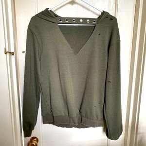 Green Rugged Sweatshirt